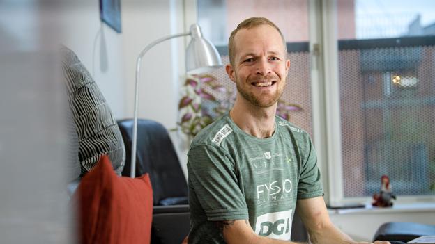 Kun 400 mennesker i Danmark lider som Casper Østergaard af Hereditær Spastisk Paraplegi (HSP), som er en spastisk lidelse. Foto: Bo Lehm <i>Bo Lehm</i>