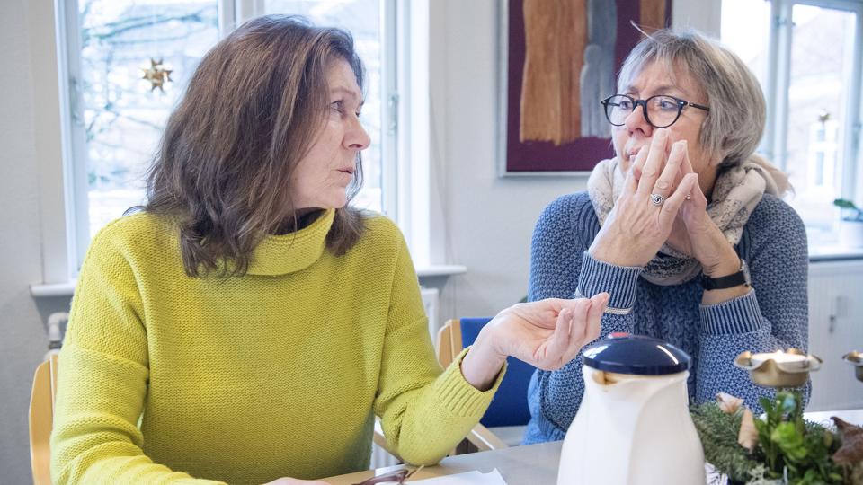 Borgere, som har oplevet seksuelle krænkelser, kan henvende sig til Kvisten for at få hjælp. Kvisten har afdelinger i Thisted og Nykøbing, hvor man vil kunne møde psykoterapeuterne Karen Tegtmejer og Hanne Bovbjerg. Foto: Peter Mørk