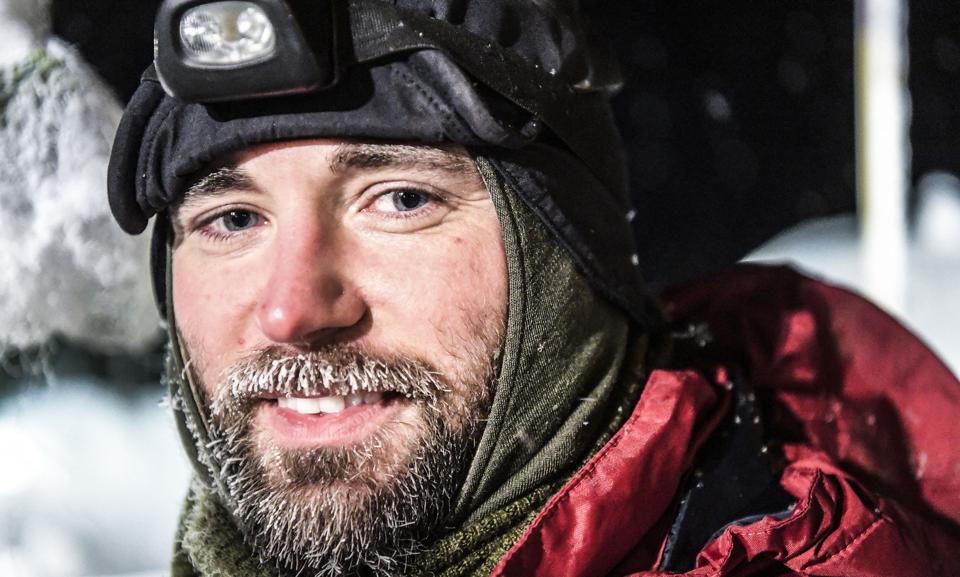 Magnus Lindstrøm er ’fupper’ og daglig leder på Station Nord. Han har tidligere været udsendt i mere klassiske konfliktområder, men valgte Nordøstgrønland, da han mener det arktiske område er overset . Foto: Michael Koch <i>Michael Koch</i>