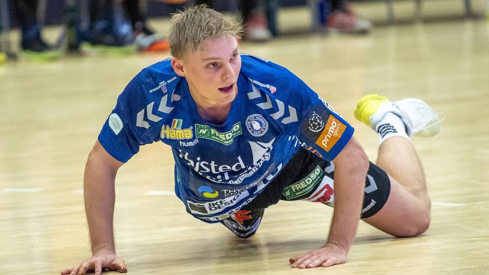 Emil Bergholt viste sig igen som en vigtig spiller hos nordvestjyderne. Arkivfoto: Kim Dahl Hansen <i>Kim Dahl Hansen</i>