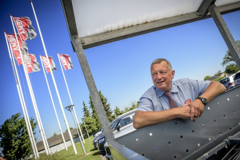 Butiksområdet i Hobro Syd er en dynamo, som også skal have mulighed for udvikling, mener købmand Frede Thisted fra Meny. Foto: Martin Damgård