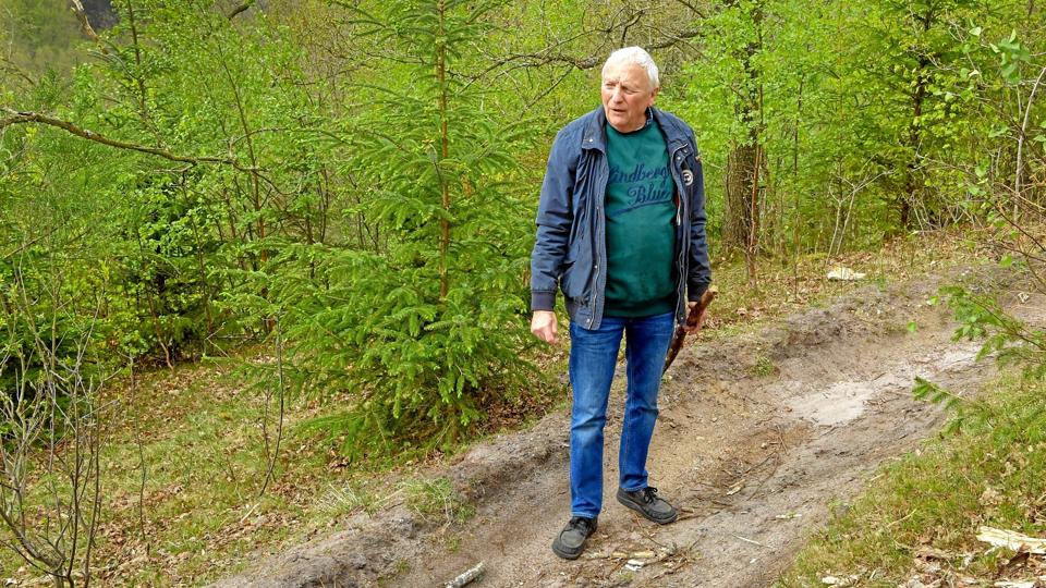 Fredningsnævnet gav Henning Olesen medhold i, at mountainbikesporene i Lundby Bakker var i strid med fredningen for området. Nu har Aalborg Kommune samt en stribe interesseorganisationer påklaget afgørelsen til miljø- og fødevareklagenævnet.Arkivfoto: Jesper Thomasen