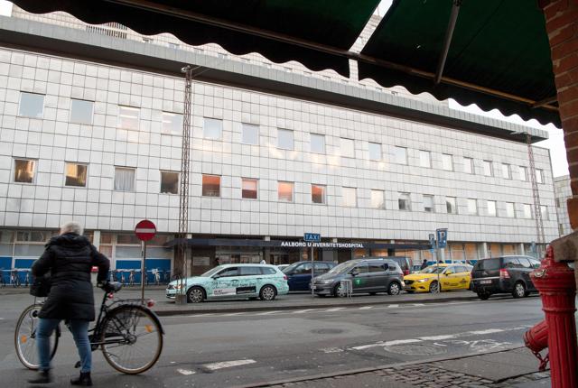 Det gratis smertetjek var henlagt til reumatologisk afdeling i forhallen på Aalborg Universitetshospital i Reberbansgade i Aalborg. Arkivfoto: Henrik Bo