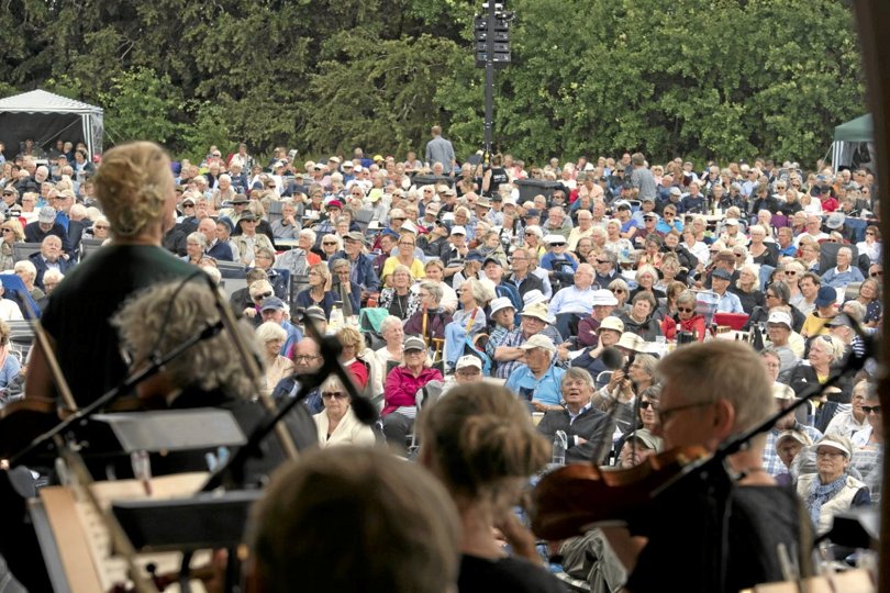 Helt så tæt kommer publikum måske ikke til at sidde i Rebild Bakker 8. august - men ”Opera i Rebild”, det bliver der, forsikrer arrangørerne. Privatfoto