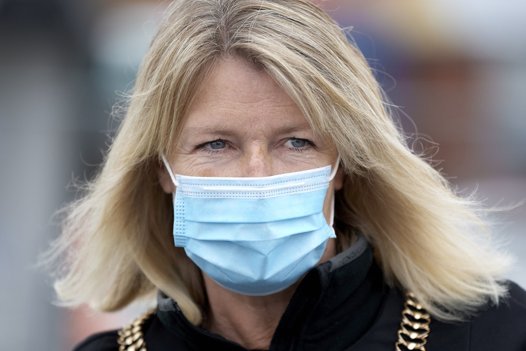 Birgit Hansen er opmærksom på, at de seneste dages stigende smitte er en advarsel om ikke at tage for let på tingene. Arkivfoto: Henrik Bo <i>Foto: Henrik Bo</i>