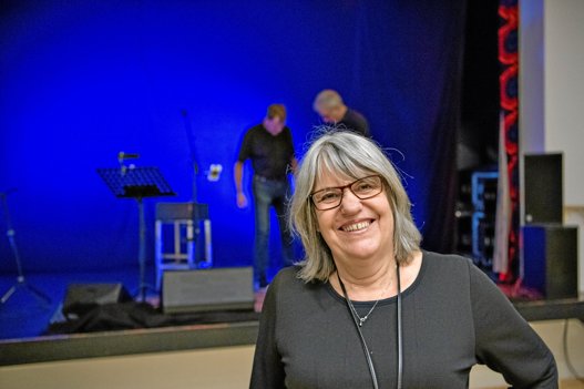 Kulturudvalgsformand Jane Grøn er begejstret for mulighederne i et nyt kultur- og rådhus. Arkivfoto: Kurt Bering <i>Kurt Bering</i>