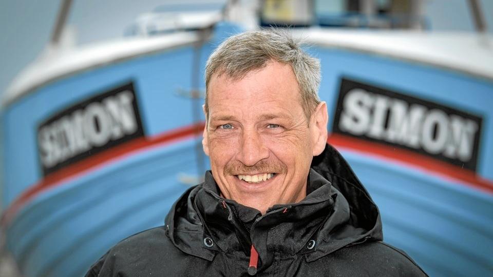 Anders Chr. Nielsen og Vorupør Havbåde får 25.000 kr. til at gøre ”Simon” i stand for. Arkivfoto: Bo Lehm
