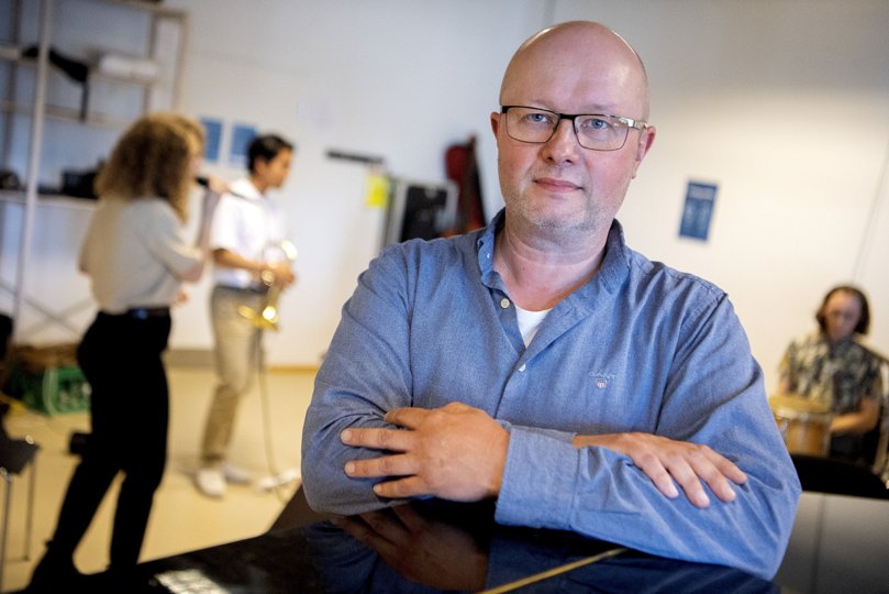Jan Jacobsen er leder af Aalborg Kulturskole, som driver talentskolen MGK Nord. Foto: Lars Pauli <i>Foto: Lars Pauli</i>