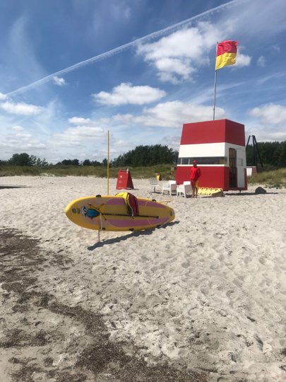 TrygFondens livreddere har været i aktion mange gange denne sommer. Foto: TrygFonden Kystlivreddere