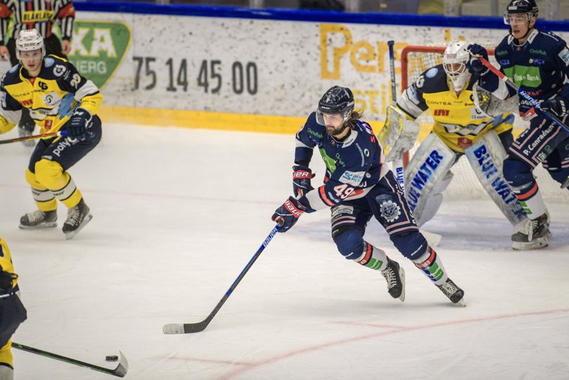 Christopher Frederiksen er glad for atter at have skøjter på. Arkivfoto: Martin Damgård