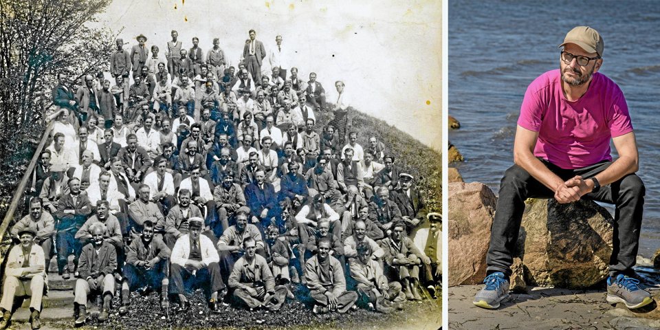 Hundredvis af normalt begavede mænd blev dømt til anbringelse på ubestemt tid med udviklingshæmmede på åndssvageanstalten på Livø - uden mulighed for at anke deres sag eller få den prøvet ved retten. Foto: Løgstør Lokalarkiv og Martin Damgaard