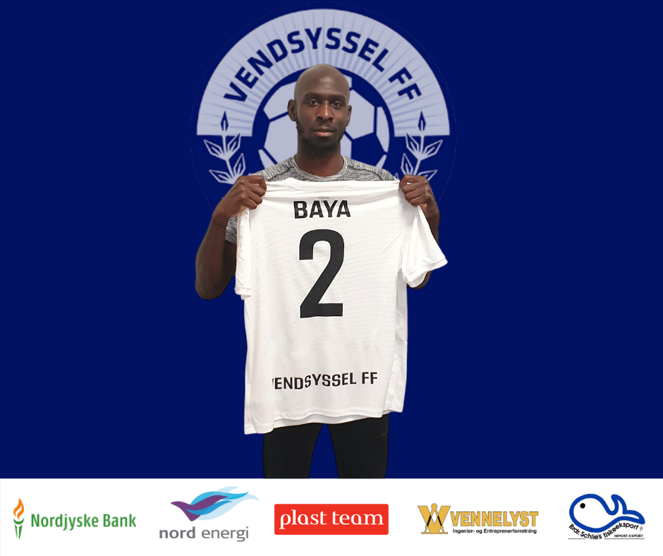 Terence Baya er ny spiller i Vendsyssel FF. Foto: Vendsyssel FF