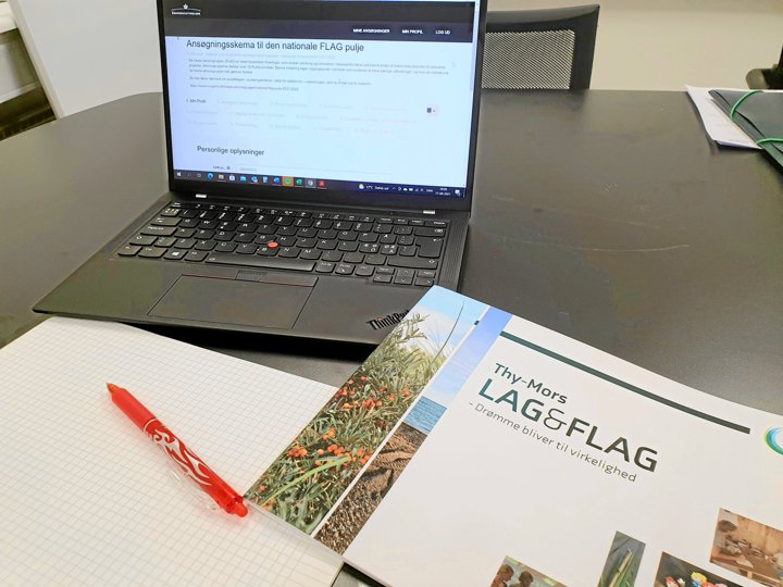 Der er skrivecafé i Nykøbing torsdag eftermiddag. Privatfoto