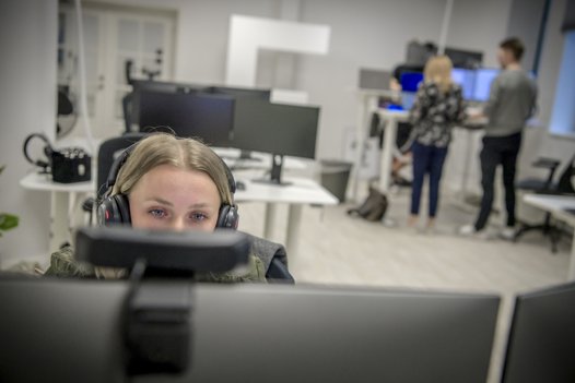 Estaldo.com er en rent digital ejendomsforretning, hvilket vil sige, at de ansatte aldrig er ude og se en bolig, og fremvisningen klarer sælger selv. Foto: Martin Damgård