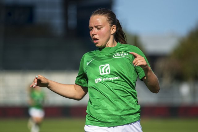 Emma Snerle scorede et af målene for Fortuna. Arkivfoto: Kim Dahl Hansen