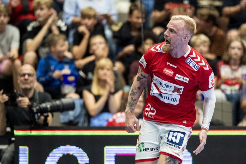 René Antonsen og Aalborg Håndbold skal forsøge at gentage sidste sæsons flotte internationale bedrifter. Foto: Henrik Bo <i>Foto: Henrik Bo</i>