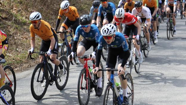 Team Sparekassen Danmark Aalborg, der er det bedste lokale cykelhold, håber at man kan se en Jonas Vingegaard-effekt i de kommende år. <i>Arkivfoto: Michael Decker</i>