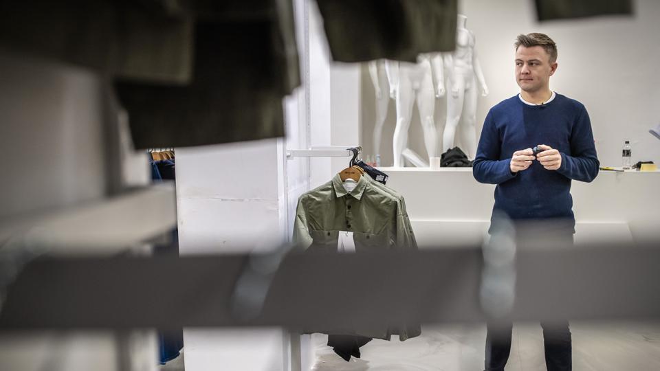 Iværksætteren Benjamin Philip har formået at skabe sig en god forretning på at sælge tøj, og har tidligere fortalt, at han gerne vil skabe tøjbranchens svar på JYSK. Arkivfoto: Martin Damgaard