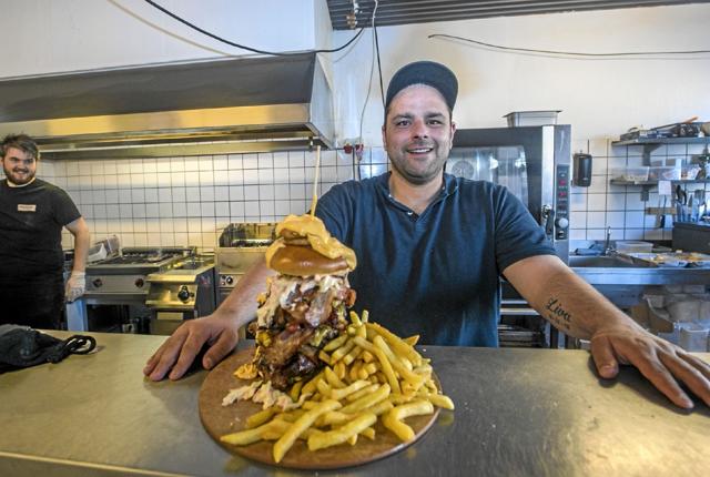 Det var Challenge-burgeren, der i første omgang gjorde Casper Nielsen kendt. Arkivfoto: Allan Mortensen
