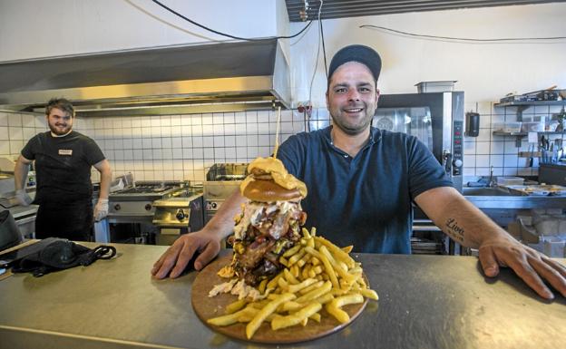 Det var Challenge-burgeren, der i første omgang gjorde Casper Nielsen kendt. Arkivfoto: Allan Mortensen