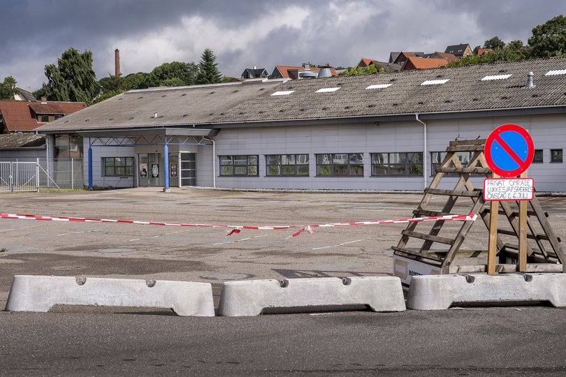 Her skal der bygges en ny Rema 1000-butik på op til 1200 kvadratmenter. Arkivfoto: Lars Pauli