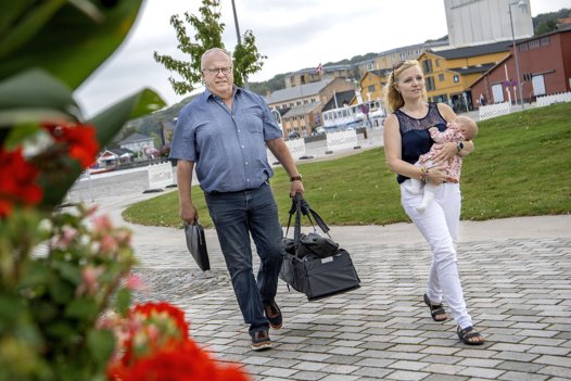 De to kandidater fra Nye Borgerlige satser på ét mandat, men håber på to, når vælgerne har sat krydser 16. november. Foto: Lars Pauli <i>Foto: Lars Pauli</i>