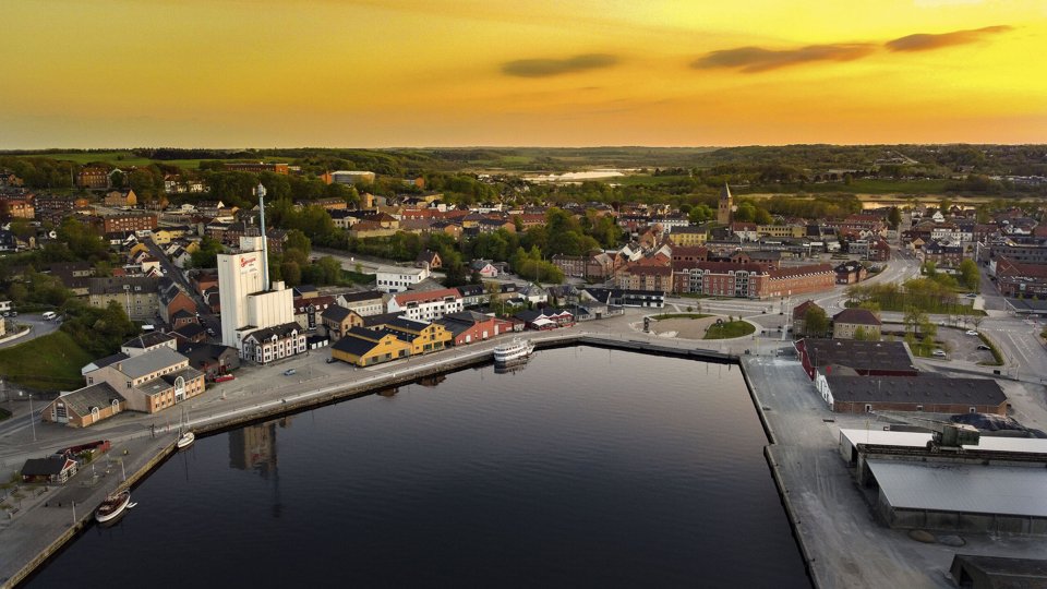 Havnen her kan blive et attraktivt studiemiljø for 950 unge lyder visionen. Arkivfoto: Claus Søndberg