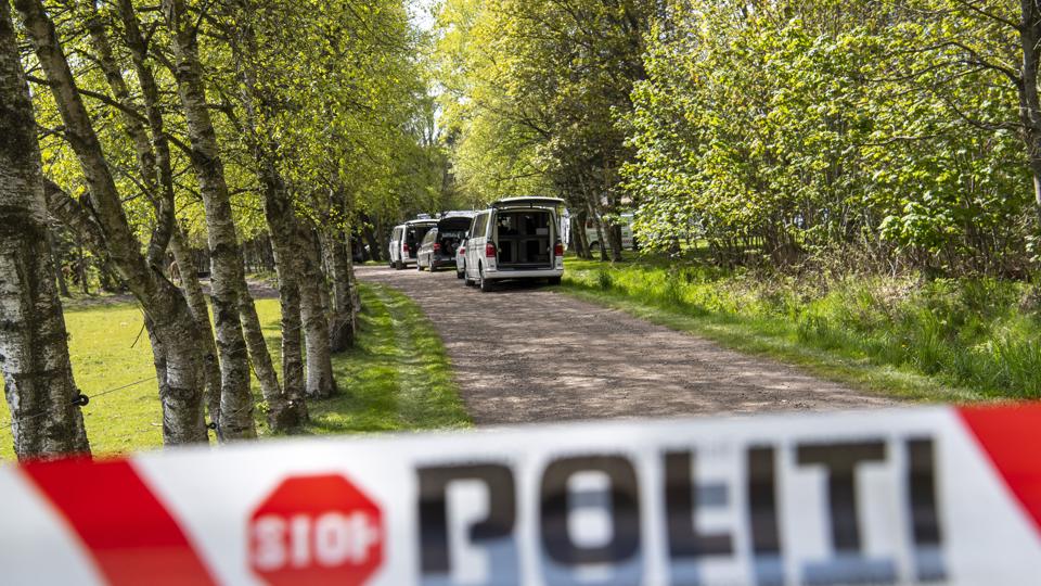 Ifølge politiet, blev Eddie Karl-Johan Christensen skud og dræbt på en ejendom på Rendborgvej nord for Frederikshavn. Foto Kim Dahl Hansen <i>Kim Dahl Hansen</i>