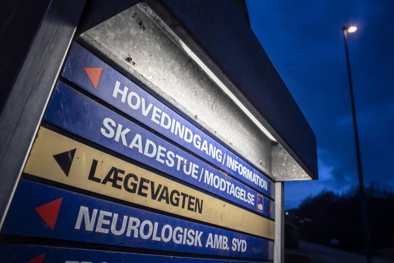 En ny akutknap gør det muligt at komme hurtigere igennem til Lægevagten i Region Nordjylland. Arkivfoto: Martin Damgård