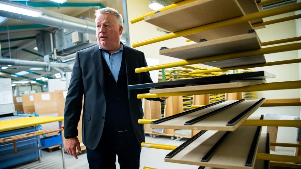 Carsten B. Andersen, direktør og aktionær i Hanstholm Køkken. <i>Arkivfoto: Diana Holm.</i>