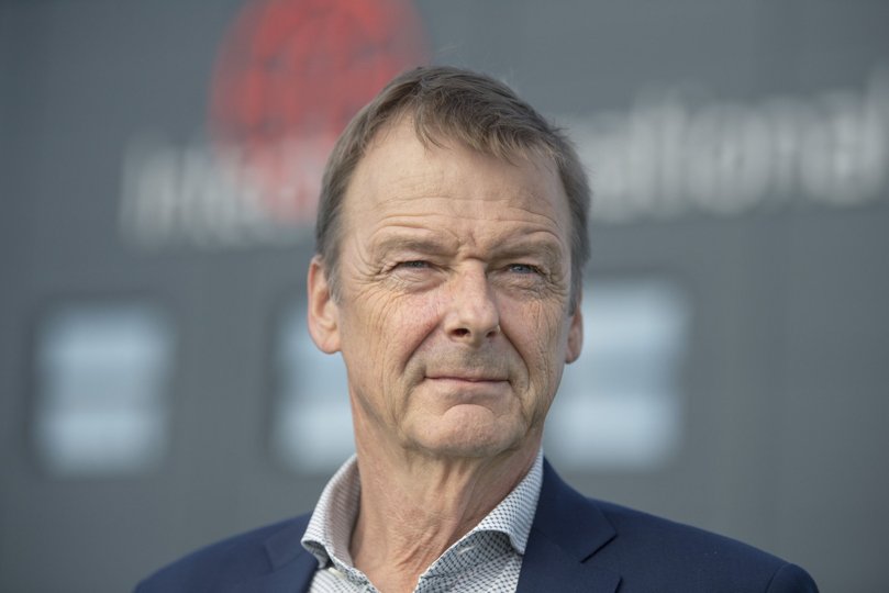 Her ses den ene af direktørerne, som nu bliver en del af samme selskab. Foto: Henrik Louis <i>Foto:Henrik Simonsen</i>