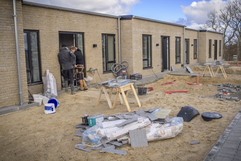 Byggebranchen er overophedet, og det mærker man tydeligt hos Skagen Cementstøberi. Arkivfoto: Martin Damgård