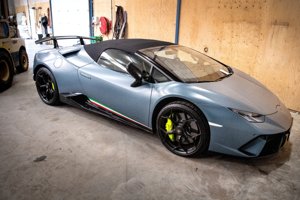 Nyindkøbt Lamborghini beslaglagt: Kørte 236 km/t ved Hjørring