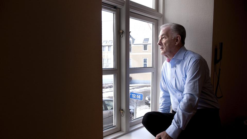 Sigvart Sigvartsen har i 28 år stået i spidsen for Nørresundby Boligselskab. Foto: Torben Hansen <i>Foto: Torben Hansen</i>