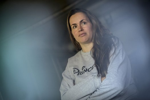 Trine Leth Sørensen har taget initiativ til Natteravnene i Hobro efter den senere tids mange overfald på kvinder. Foto: Martin Damgård