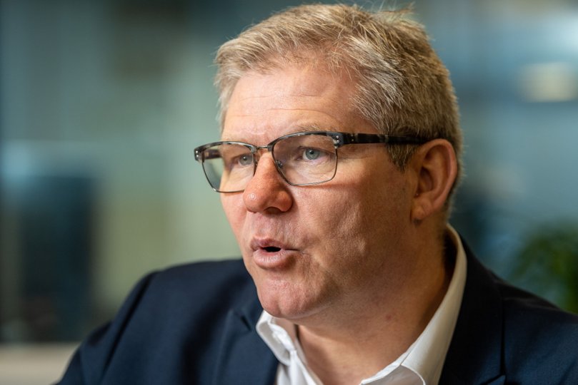 Arne Boelt - en borgmester, der deler vandene. Arkivfoto <i>Foto: Peter Broen</i>