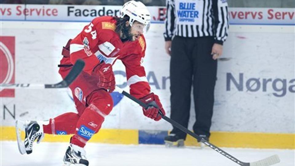Lou Dickenson skifter til italiensk ishockey. Foto: Torben Hansen