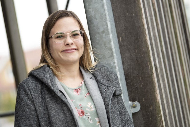 Lotte Madsen er blevet ansat som foreningskoordinator for at gøre det nemmere at være frivillig. <i>Foto: Henrik Bo</i>