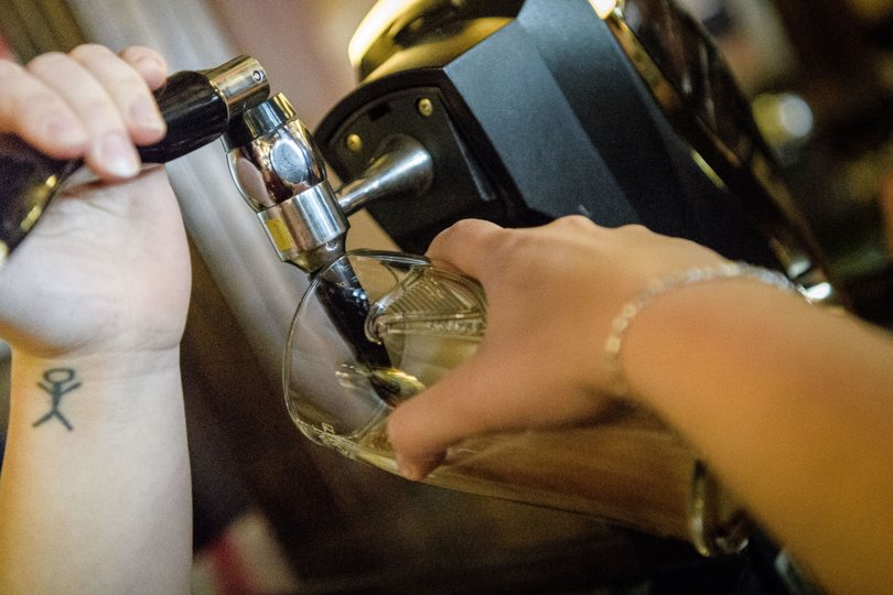 Drømmer du om en iskold Guinness fra fad? Det er ikke alle steder i byen, der har den på lager. Arkivfoto: Nicolas Cho Meier