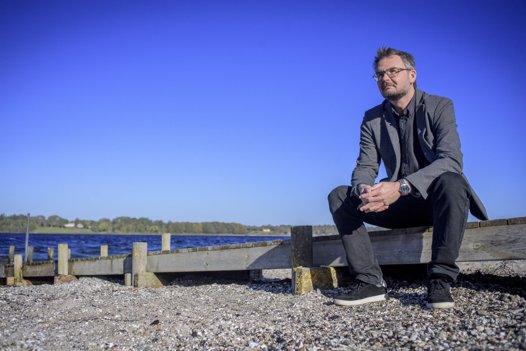- Vi skal have flere vindmøller i Mariagerfjord Kommune, mener Peder Larsen. Foto: Martin Damgård