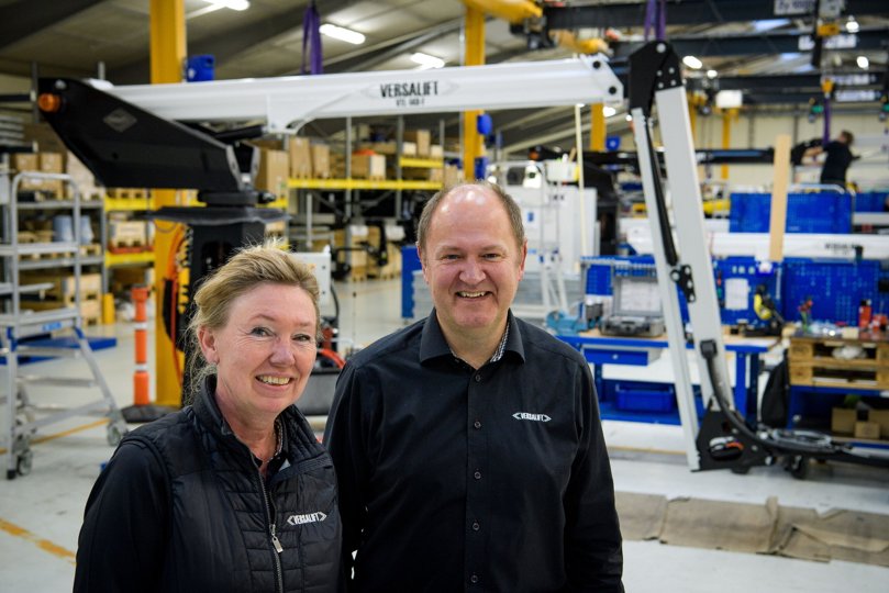 Marketingchef Anita Klitgaard og adm. direktør Kim Bach Jensen har al mulig grund til at være tilfredse med udviklingen de seneste år. <i>Bo Lehm</i>