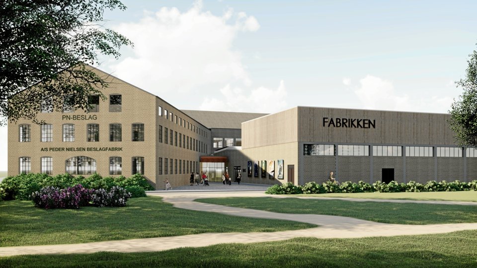 De store nye kulturprojekt Fabrikken disponerer over lokaler, der endnu ikke er til rådighed.