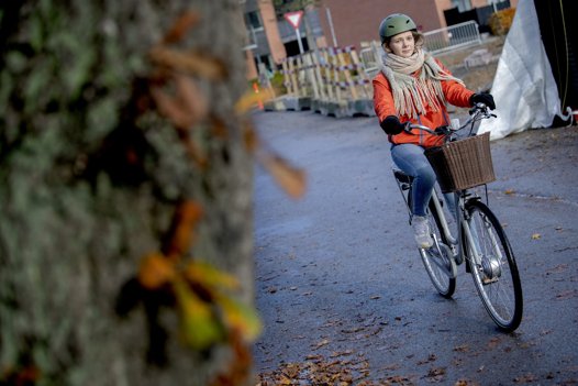 Børneopsparingen blev brugt på en el-cykel. Foto: Lars Pauli <i>Foto: Lars Pauli</i>