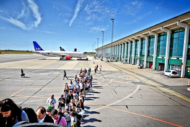 Med 149.696 passagerer til og fra Aalborg blev maj den bedste maj måned nogensinde i Aalborg Lufthavn. Foto: Aalborg Lufthavn