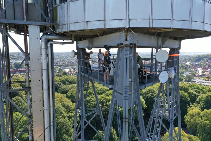 Er du klar til at kravle op i toppen af Aalborg Tårnet? Foto: Chilijuice