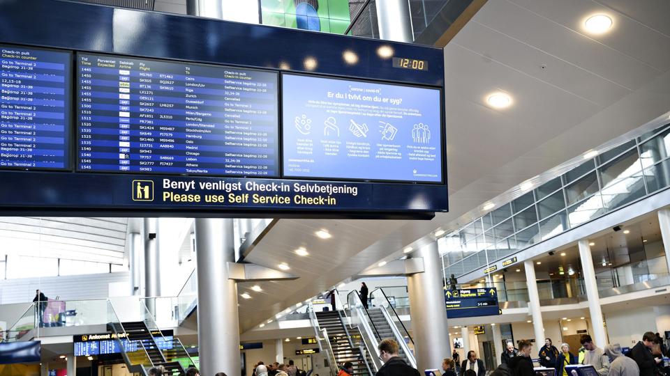 Øresund: Grænsen i togtrafik og lufthavn lukker pga. COVID-19 <i>Philip Davali/Ritzau Scanpix</i>