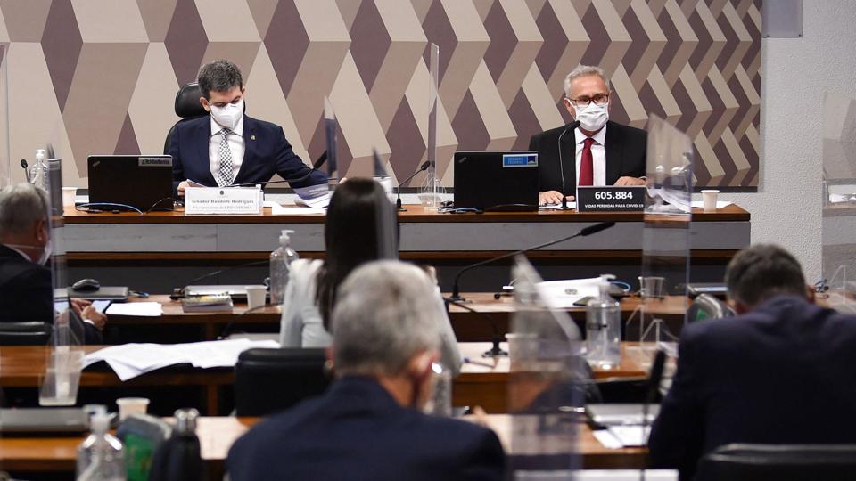 BRAZIL-HEALTH-VIRUS-COMISSION-INQUIRY <i>Evaristo Sa/Ritzau Scanpix</i>