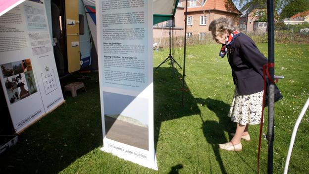 Det vakte opsigt, da museet for nogle år siden tog kommunen rundt i en campingvogn for at komme tættere på borgerne og opsamle kulturarv. <i>Foto: Michael Bygballe</i>