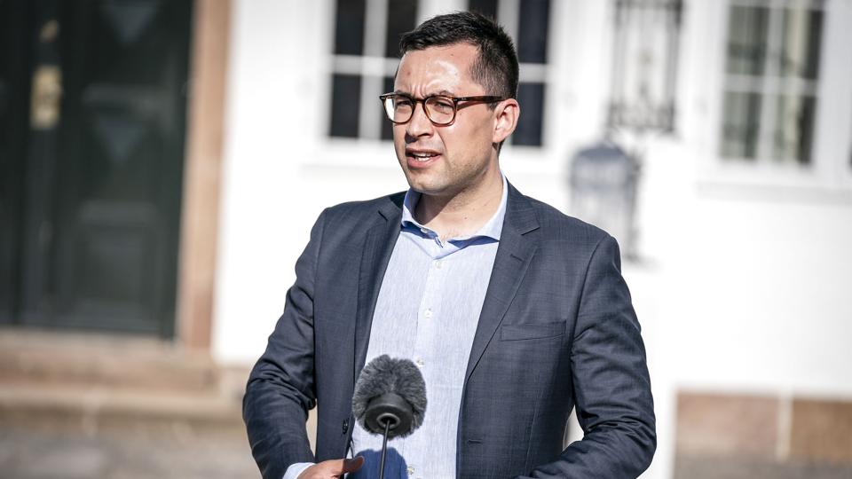 Der afholdes doorstep på Marienborg efter rigsmøde <i>Mads Claus Rasmussen/Ritzau Scanpix</i>