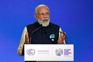 Modi: Indiens CO2-udledning skal først gå i nul i 2070